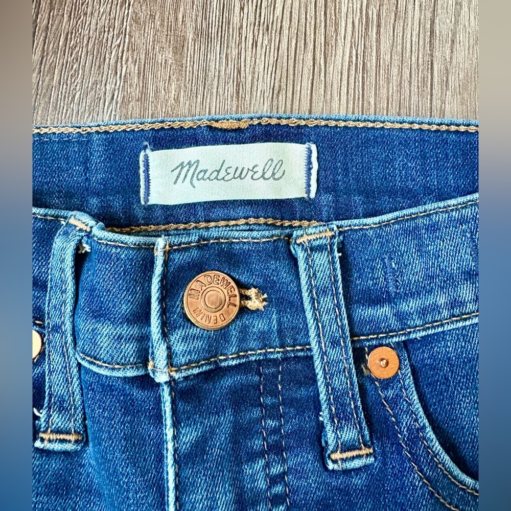 Madewell 10” High-Rise Skinny Jeans Size 24 Petite - Picture 4 of 10
